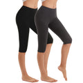 Soft Stretch Knee-Length Under-Dress Leggings