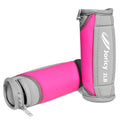 Hand Weights for Women Men 2lbs Each Weight Soft Dumbbells Set of 2 Detachable Dumbbell Walking Weight with Hand Strap for Home Gym Exercise Workout Running Aerobics Rose Red